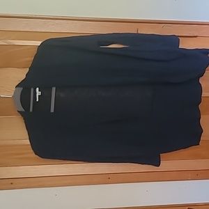 💝 FREE with Purchase - Semi Sheer Navy Cardigan